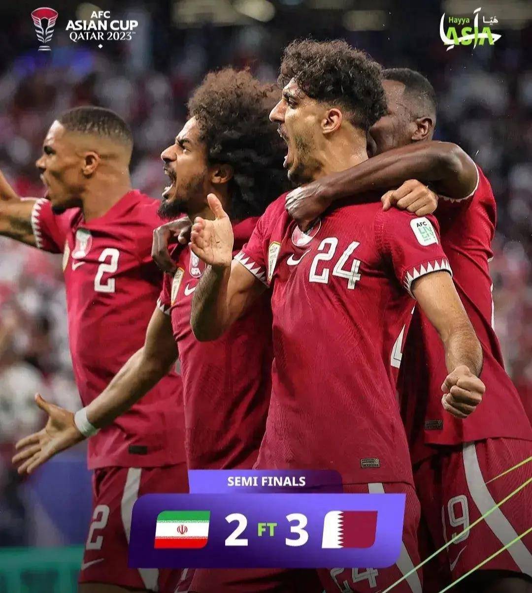 英格兰球队成功晋级足球亚洲杯半决赛